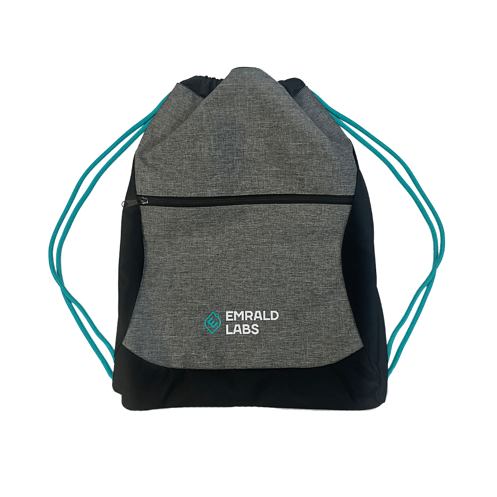 Emrald Labs Drawstring Bag