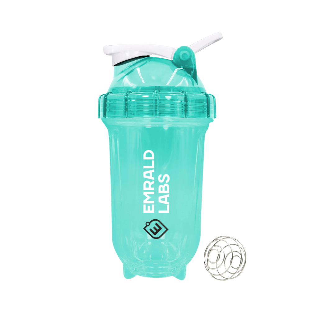 Teal Shaker & EMRALD-Transparent-Shkr-500ml-Teal/Wht