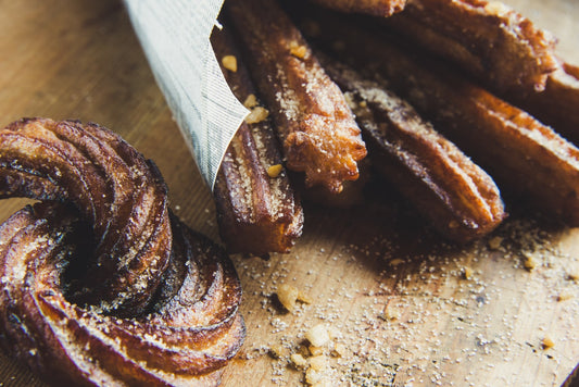 Recipe - Oats Churros with Whey Protein Powder
