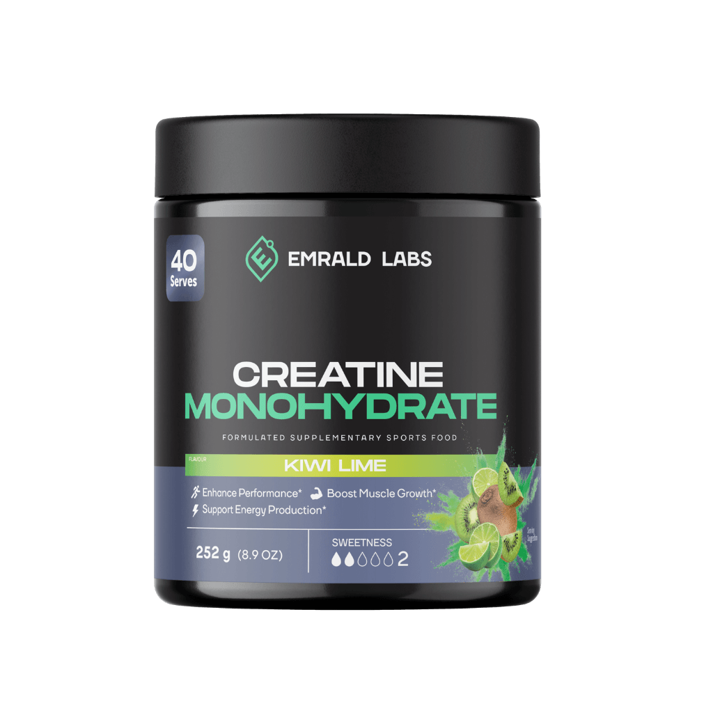 Flavoured Creatine Monohydrate & EL-Crea-Mono-FLAV-40srv-Kiwi