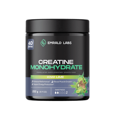 Flavoured Creatine Monohydrate & EL-Crea-Mono-FLAV-40srv-Kiwi