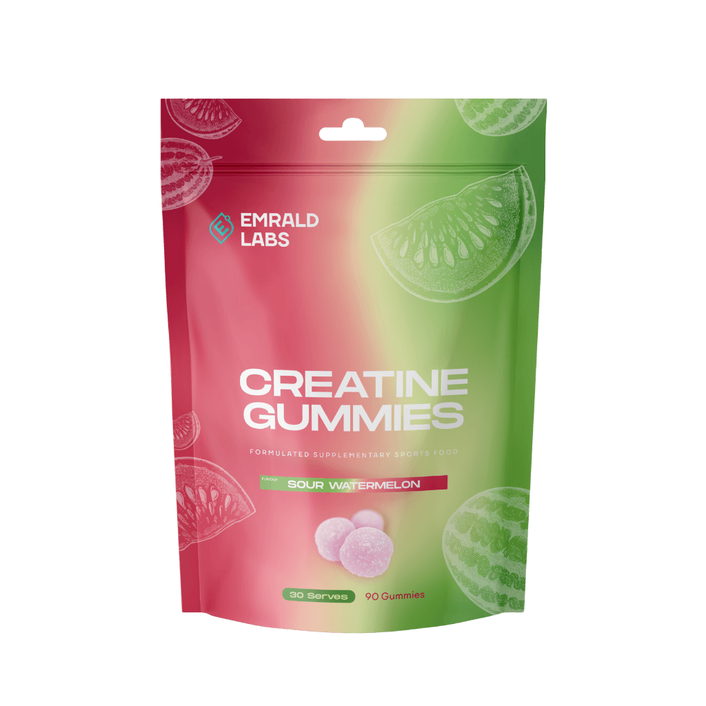 Creatine Gummies & EMRALD-Crea-Gum-90Gum -SourW