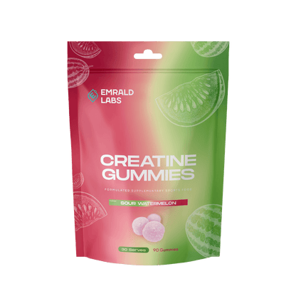 Creatine Gummies & EMRALD-Crea-Gum-90Gum -SourW