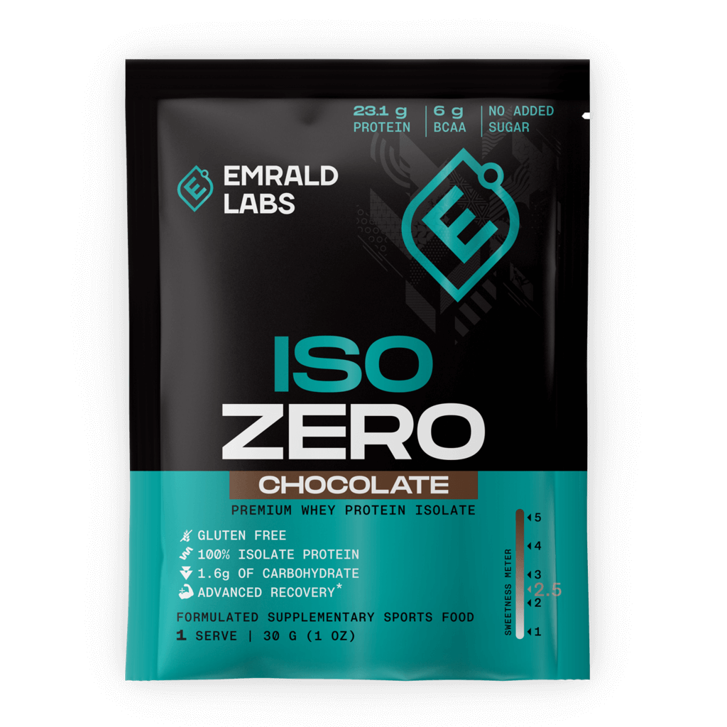 Iso Zero Sample Serve & Emrald-IsoZero-Single-Choc