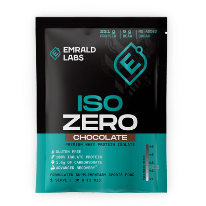 Iso Zero Sample Serve & Emrald-IsoZero-Single-Choc