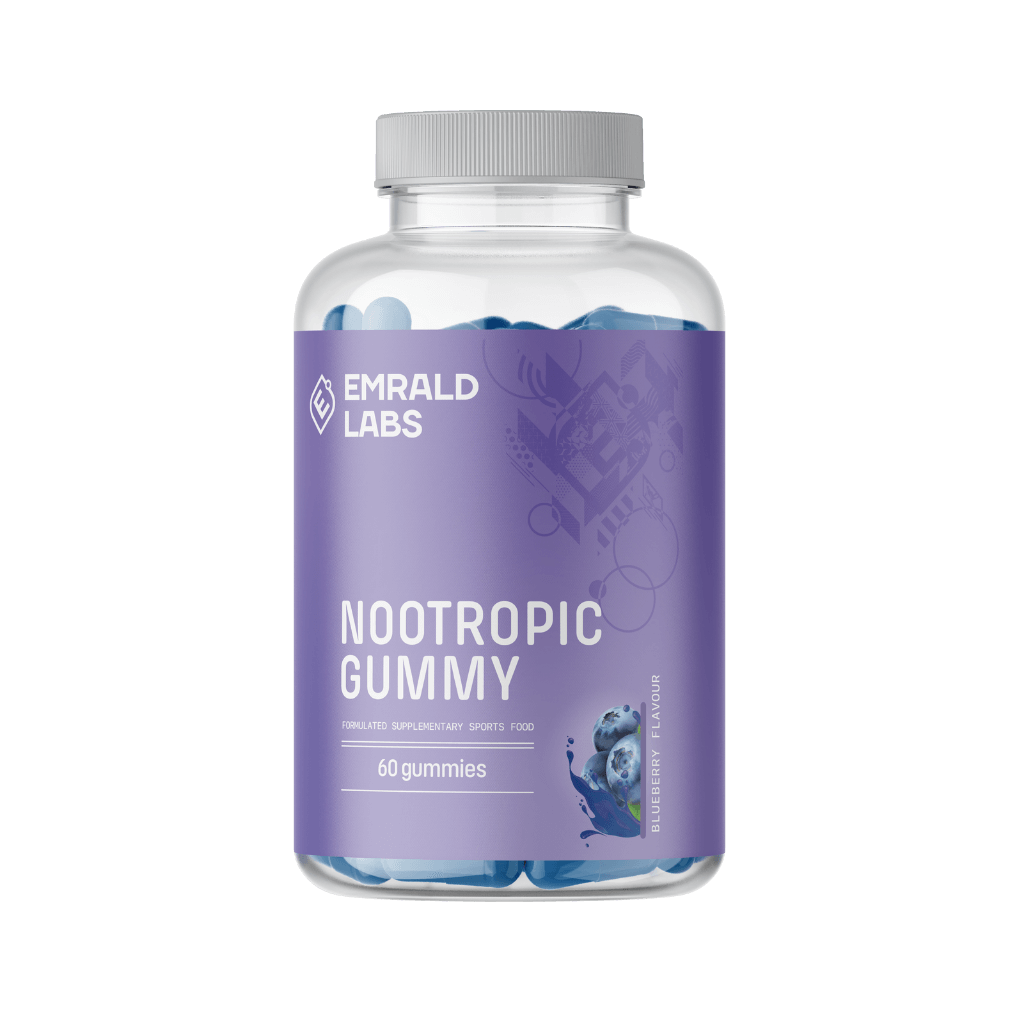 Nootropic Gummy & EMRALD-Noot-60GUM-Blu