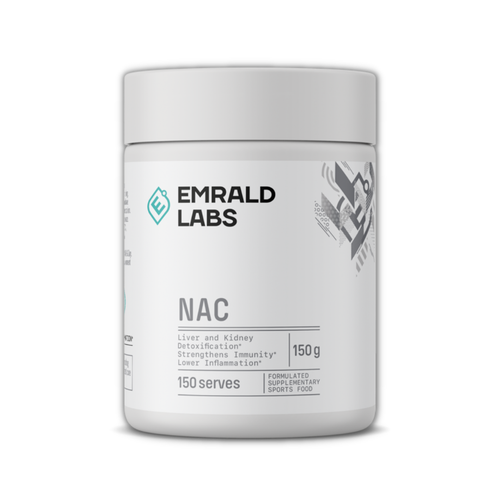 N-Acetyl Cysteine (NAC) & Emrald-NAC-150g