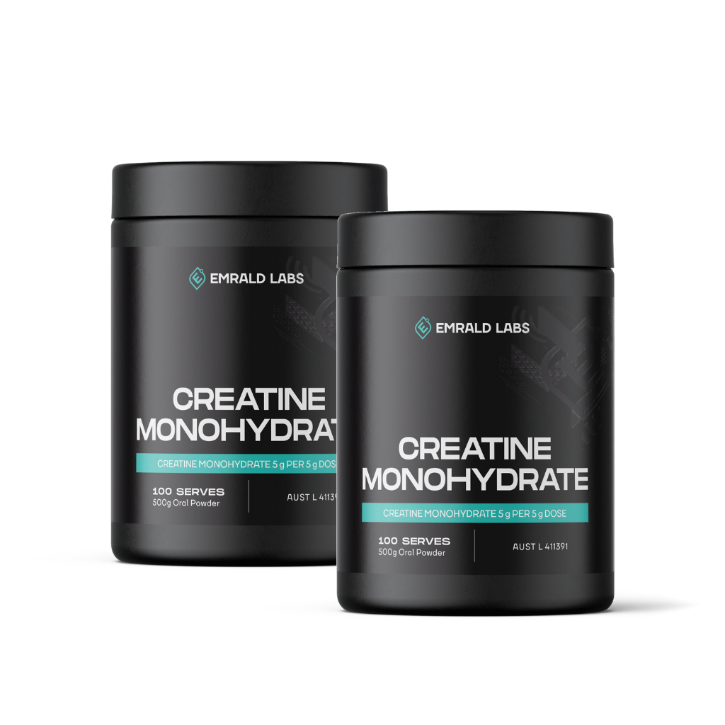 Creatine Monohydrate Twin Pack