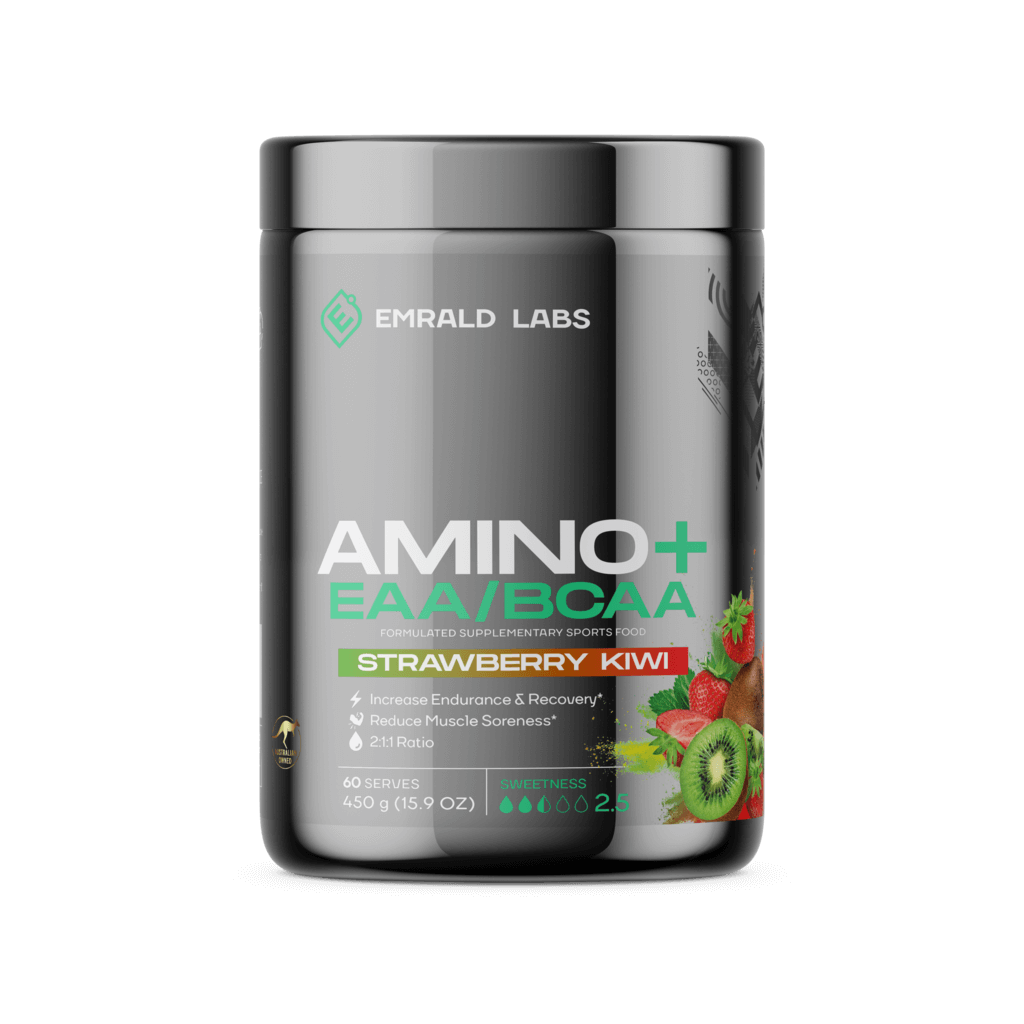 Amino+ | EAA/BCAA & EMRALD-Amino+-60Srv-Straw