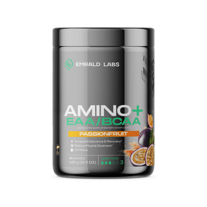 Amino+ | EAA/BCAA (2) & EMRALD-Amino+-60Srv-Pas