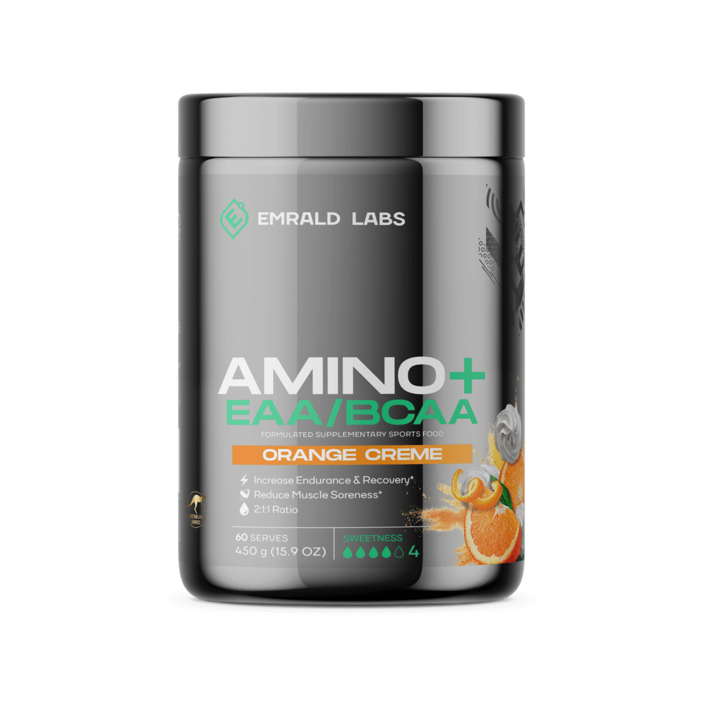 Amino+ | EAA/BCAA (3) & EMRALD-Amino+-60Srv-Ora