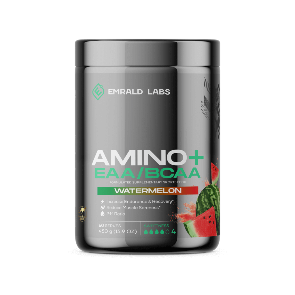 Amino+ | EAA/BCAA (5) & EMRALD-Amino+-60Srv-Wat