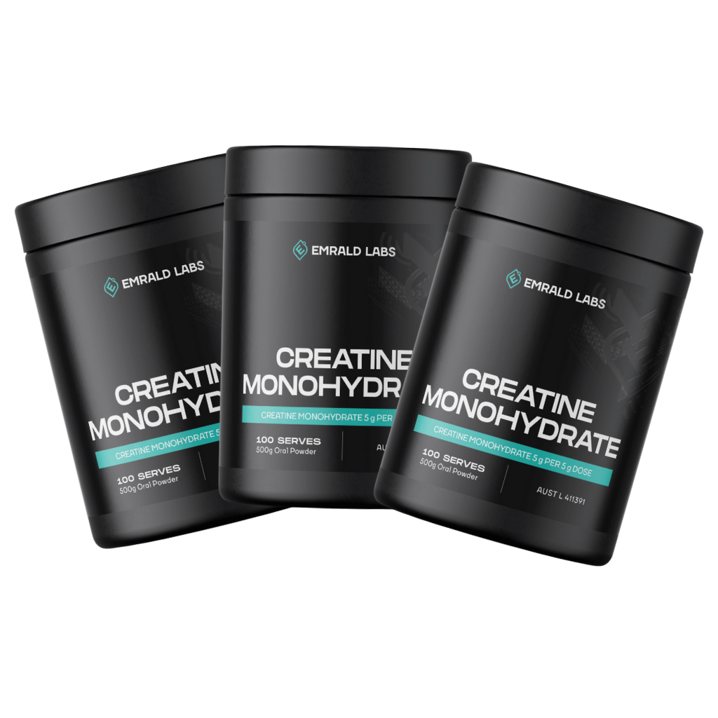 Creatine Pack Creatine Monohydrate | Triple Pack – Emrald Labs