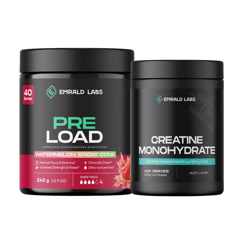 Pre Load & FREE Creatine Monohydrate